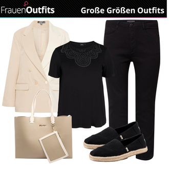 Outfit mit Espadrille TOMS "Perfekt für Mollige"
