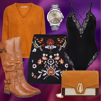 Party Outfits mit Blau Rock About You "sexy05"