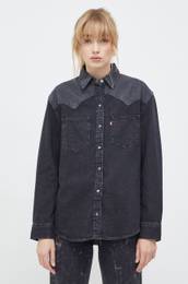 Jeans srajca enska, rna barva