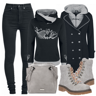 Outfit mit Blau Game of Thrones "Love"
