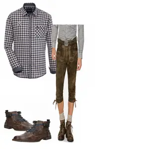 Lange Lederhosen fuer  Herren
