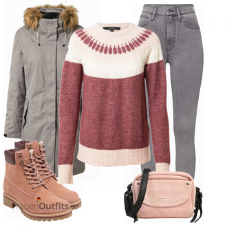 Outfit mit Braun Stiefel Apple of Eden "Outfit für den Herbst"