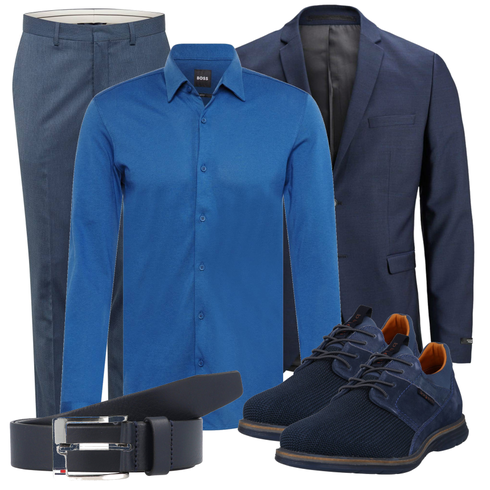 Blau Bluse Große Größe kombinieren