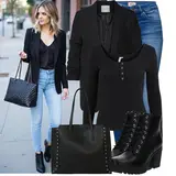 Outfits mit klassischen Blazers image