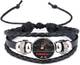 Allernieuwste.nl Armband Formule 1 Racing F1 Leer - Dames Heren Armbanden Unisex - Leder - 26 cm