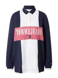 Tommy Jeans Shirt navy / rot / melone / weiß