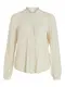 Vila Damen Bluse Chikka Creme L