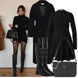 Outfiti s crnim haljinama image
