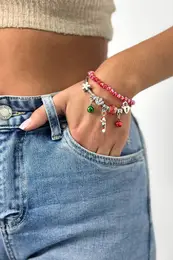 Christmas bracelet Christmas stick