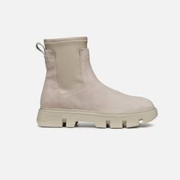 Beige women's ankle boots Vilde - Women's