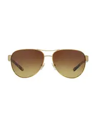 Tory Burch Sonnenbrille ''''TY6051 319313'''' marine / braun / gold