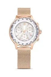 Ura NOVA CHRONO enska, zlata barva, 5677506