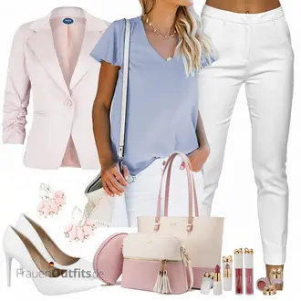 Elegante Outfits Schmal mit Grau Elara "Eleganter Look"