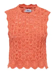 ONLY Pullover ''''LUNA'''' orangemeliert