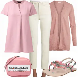 Outfit mit Beige Schultertasche Calvin Klein Jeans "Perfekt für den Sommer"