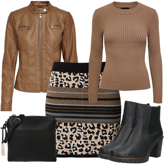 Outfit sa Crna/Plava Čizmica Chelsea Gležnjača/Podstavljena Gležnjača/Western Gležnjača/Kaubojska čizma/Kožna gležnjača/ljetna gležnjača/Kožna Jakna Rieker "Jesenski outfiti"
