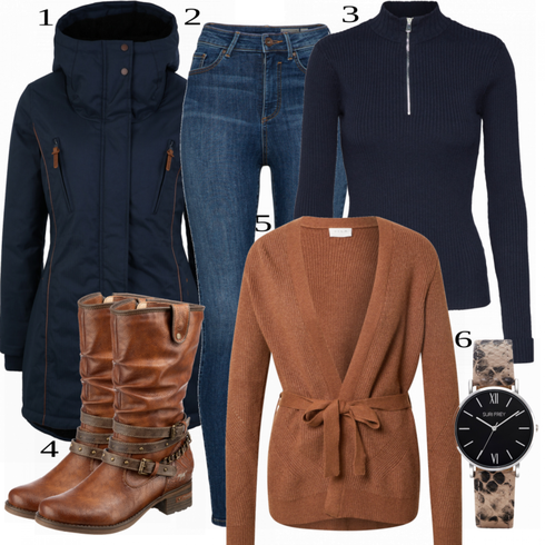 Comment poter Noir Pull à Col Roulé Edited avec Noir Montre Suri Frey