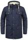 !Solid Chara Teddy Herren Winter Jacke Parka Mantel Lange Winterjacke gefüttert mit Teddy-Futter und Kapuze, Größe:XXL, Farbe:Insignia Blue (1991)