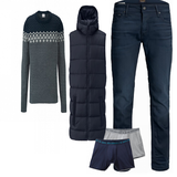 Strickjacken und Cardigans mit Unterwäsche kombinieren image