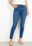 High Waist Jeans Stoff für Damen image