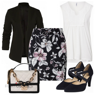 Outfit mit Blau High Heel Ara "Business Look für Damen"