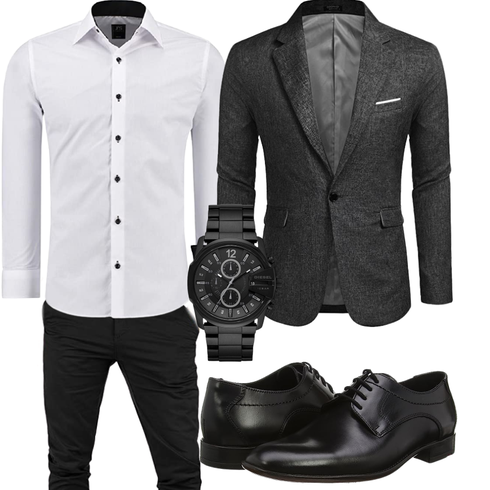 Weiß Accessoire J'S FASHION kombinieren