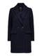 ONLY Damen Onlally Boucle Wool Coat Cc OTW Mantel, Blau (Peacoat Detail: Melange), Medium (Herstellergröße: M)