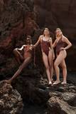 Bikini velikih velikosti Za starejše za dame image