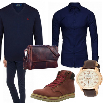 Outfit mit Lila RALPH LAUREN "Alltags Outfit"