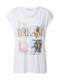 Hailys T-Shirt ''''Diane'''' weiß / gold / rosa / tanne / blau
