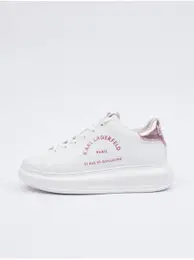 White leather women's sneakers - Women's