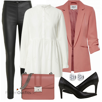Outfit mit Weiß High Heel ESPRIT "Herbstlicher Look"