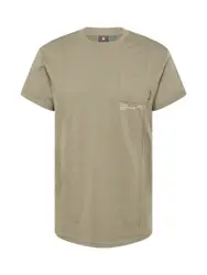 G-Star RAW T-Shirt khaki / weiß