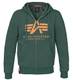 Alpha Ind. Basic Zip Hoody dark petrol - M