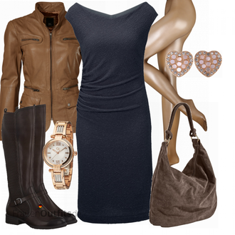 Outfit mit Beige/Braun/Rosa/Weiß Bikini große größe/Leggings Große Größe/Hose Große Größe Falke "Business Look für Damen"