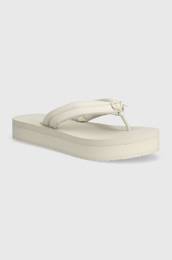 Japonke FLATFORM FLIP FLOP RELOCK enske, be barva, HW0HW02063