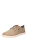 BULLBOXER Sneaker hellbeige / rostbraun / rot / weiß / navy
