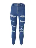 Topshop Jeans mit Löchern image