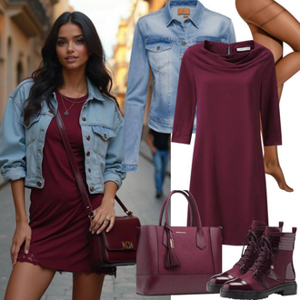 tenues avec Bleu Veste en Jean/Veste d'Été/Veste Vintage/Veste de Chemise/Veste D'entraîneur Versace Jeans Couture "Look élégant pour l'automne"