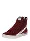 DIESEL Sneakers hoog Velows  bordeaux / wit