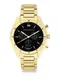 Kapten & Son Uhr ''''Rise Small Gold Black Steel'''' gold / schwarz