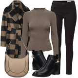 Noir ESPRIT Jeans Taille Haute Tenues pour Femmes image