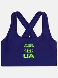 UA Crossback Graphic Bra - Blue