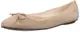 Buffalo London Damen 207-3562 KID SUEDE Geschlossene Ballerinas, Beige (DUSTY 01), 38