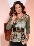 Camouflage Langarm-Shirts für Damen image