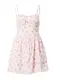 HOLLISTER Kleid pastellgrün / rosé / altrosa / pastellpink