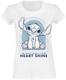 Lilo & Stitch - Disney T-Shirt - Heart Shine - S bis XXL - für Damen - weiß