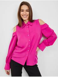 Pink Women's Blouse - Ladies