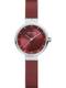 BERING Uhr bordeaux / silber