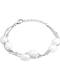 CHRIST Armband perlwei / silber